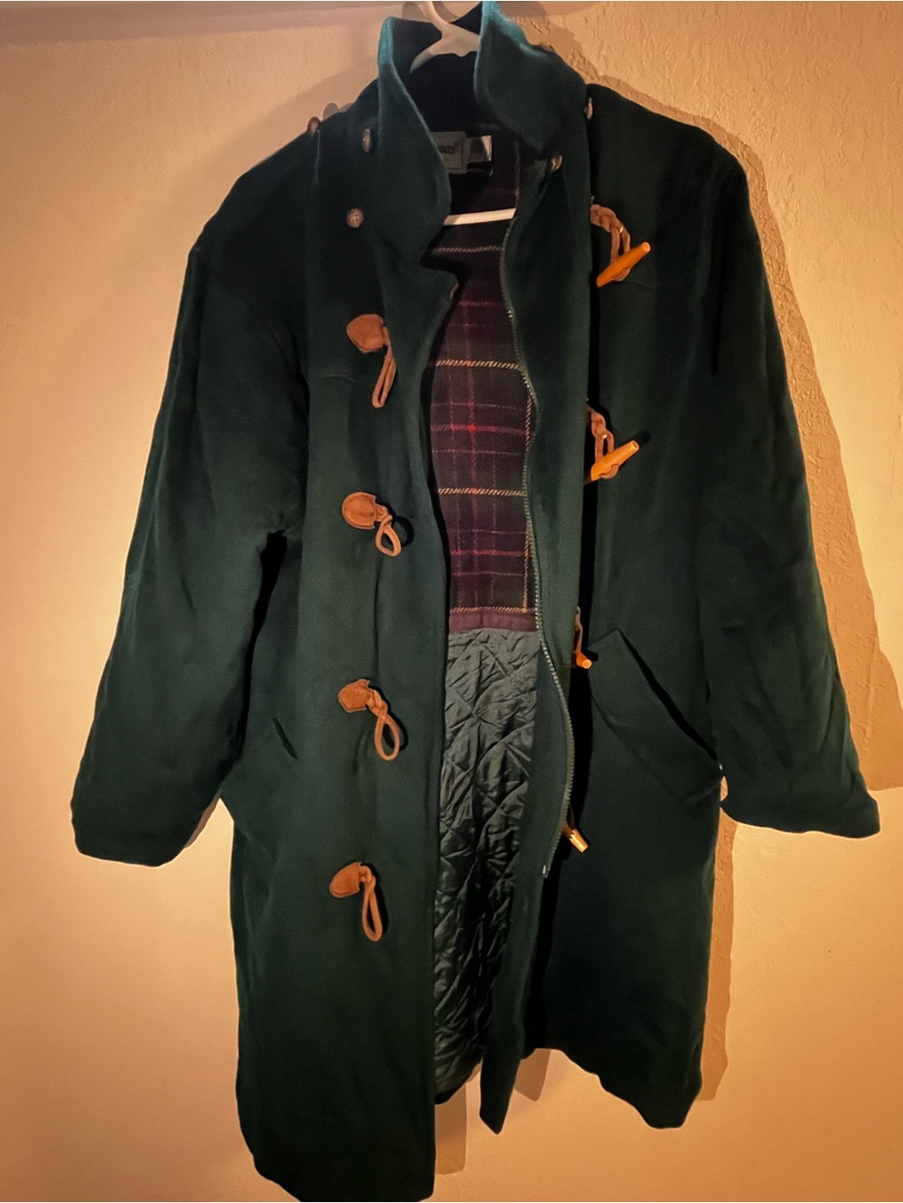 L. L. Bean 100% new wool coat
